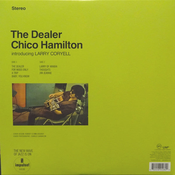 Chico Hamilton Introducing Larry Coryell : The Dealer (LP, Album, RE, 180)
