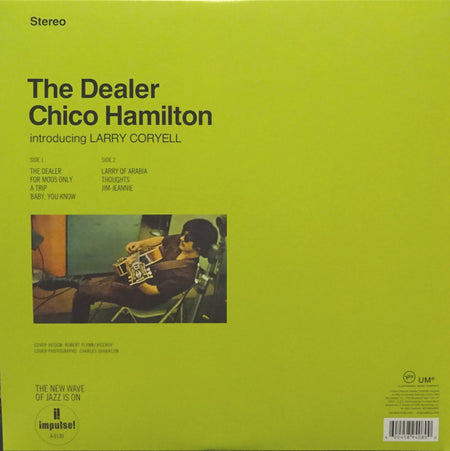 Chico Hamilton Introducing Larry Coryell : The Dealer (LP, Album, RE, 180)