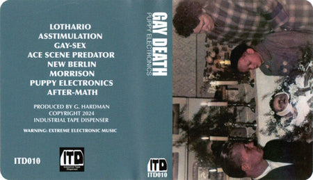 Gay Death : Puppy Electronics (Cass, Album, Ltd)