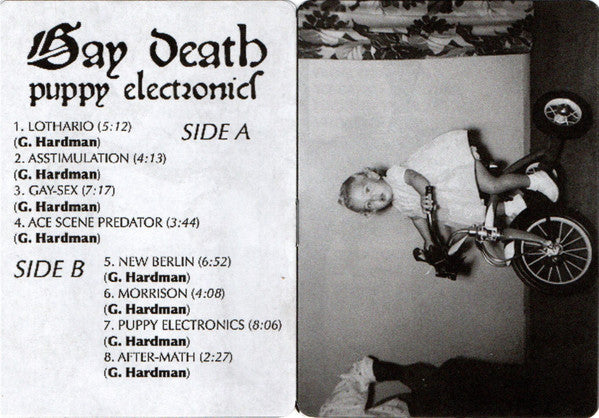 Gay Death : Puppy Electronics (Cass, Album, Ltd)