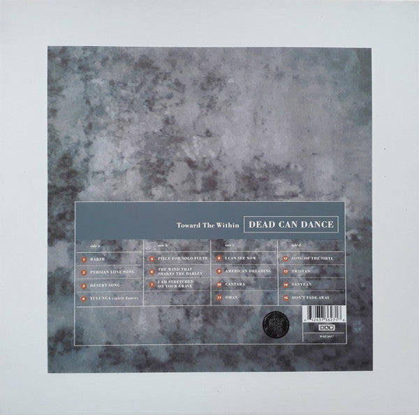 Dead Can Dance : Toward The Within (2xLP, Album, RE, RP)