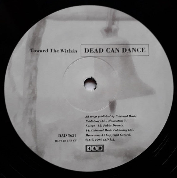 Dead Can Dance : Toward The Within (2xLP, Album, RE, RP)