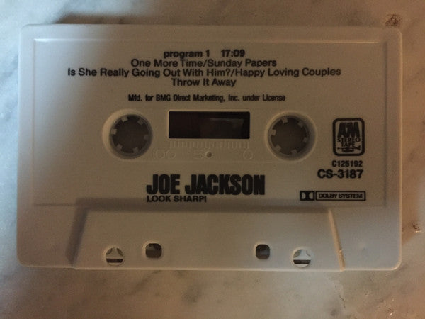 Joe Jackson : Look Sharp! (Cass, Album, Club, RE)