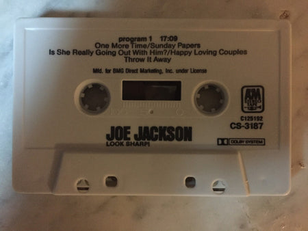 Joe Jackson : Look Sharp! (Cass, Album, Club, RE)