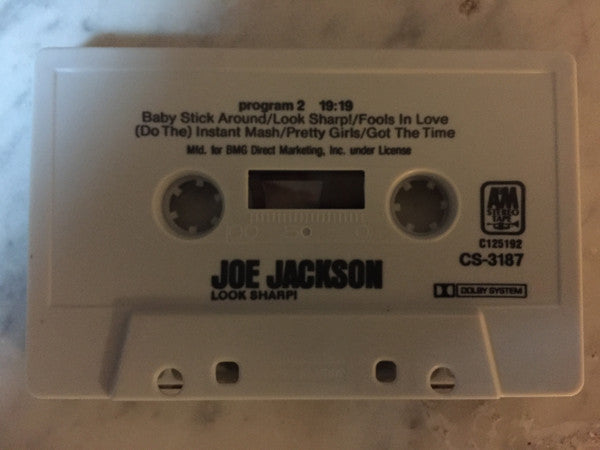 Joe Jackson : Look Sharp! (Cass, Album, Club, RE)