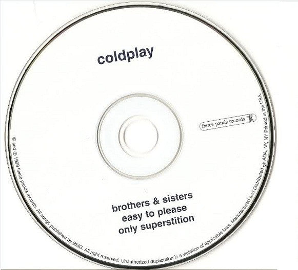 Coldplay : Brothers & Sisters (CD, Maxi, RE)