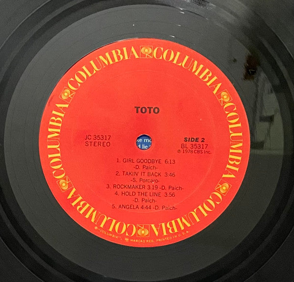 Toto : Toto  (LP, Album, Pit)
