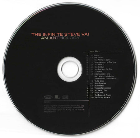 Steve Vai : The Infinite Steve Vai: An Anthology (2xCD, Comp)