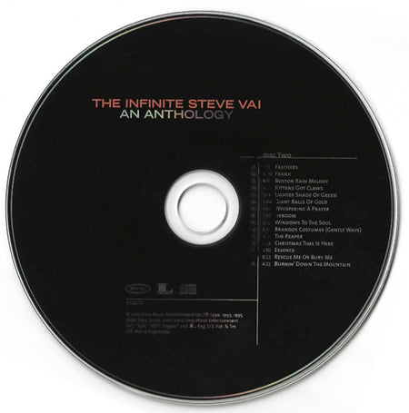 Steve Vai : The Infinite Steve Vai: An Anthology (2xCD, Comp)