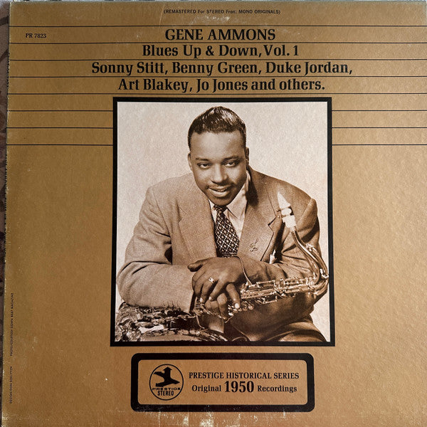 Gene Ammons : Blues Up & Down, Vol. 1 (LP, Comp, RE, RM)