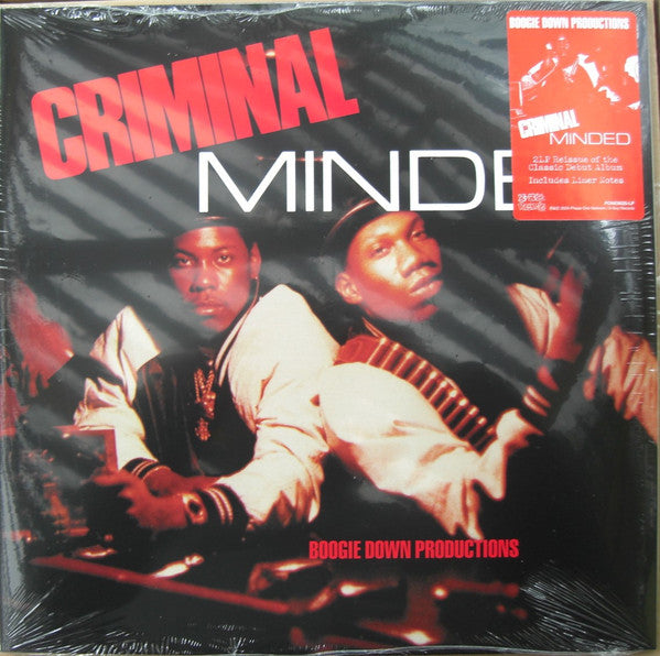 Boogie Down Productions : Criminal Minded (2xLP, Album, RE)