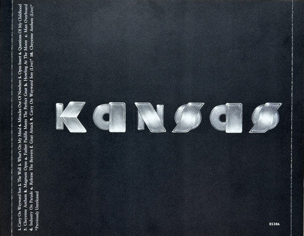 Kansas (2) : Leftoverture (CD, Album, RE, RM)