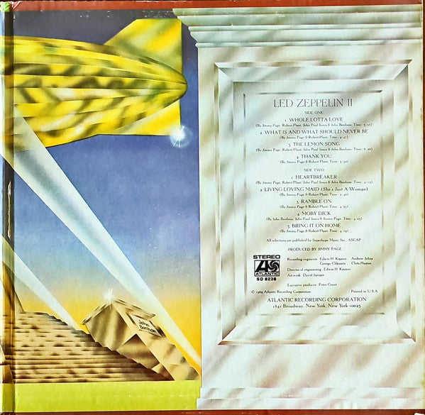Led Zeppelin : Led Zeppelin II (LP, Album, RE, RP, RI )