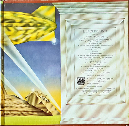 Led Zeppelin : Led Zeppelin II (LP, Album, RE, RP, RI )