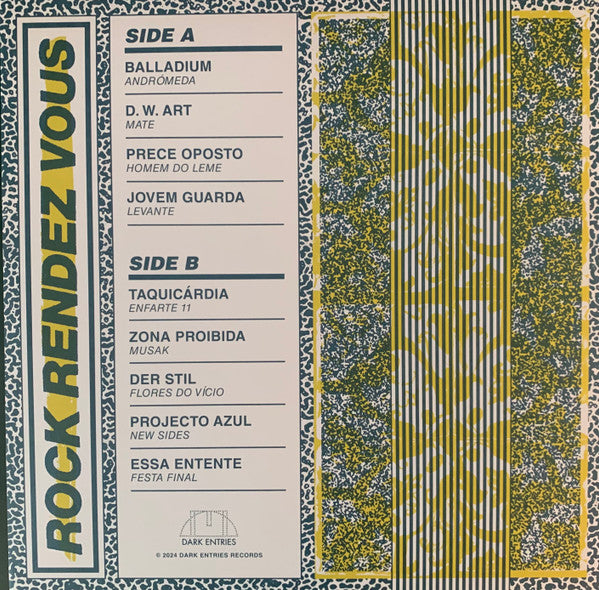 Various : Rock Rendez Vous: M​ú​sica Moderna Portuguesa 1985​-​1986 (LP, Comp)