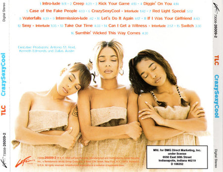 TLC : CrazySexyCool (CD, Album, Club, BMG)