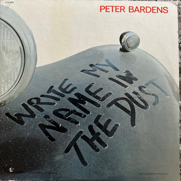 Peter Bardens : Write My Name In The Dust (LP, Album)