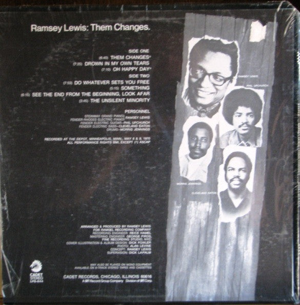 Ramsey Lewis : Them Changes (LP, Album, RE)