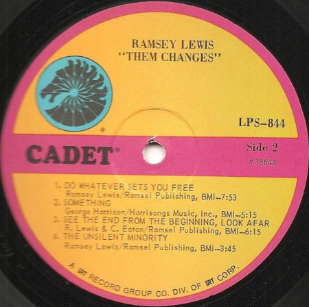 Ramsey Lewis : Them Changes (LP, Album, RE)