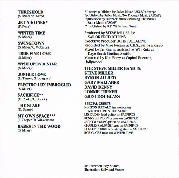 The Steve Miller Band* : Book Of Dreams (CD, Album, Club, RE)