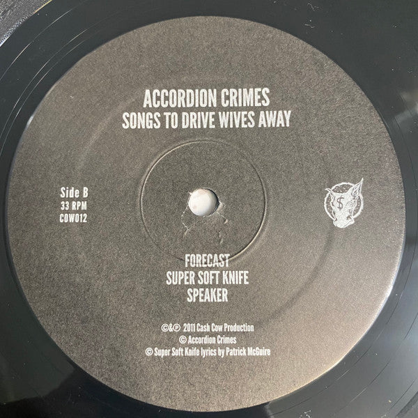 Accordion Crimes : Songs To Drive Wives Away (LP, Album)