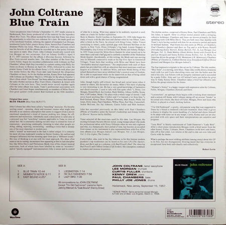 John Coltrane : Blue Train (LP, Album, Ltd, RE, RM, 180)