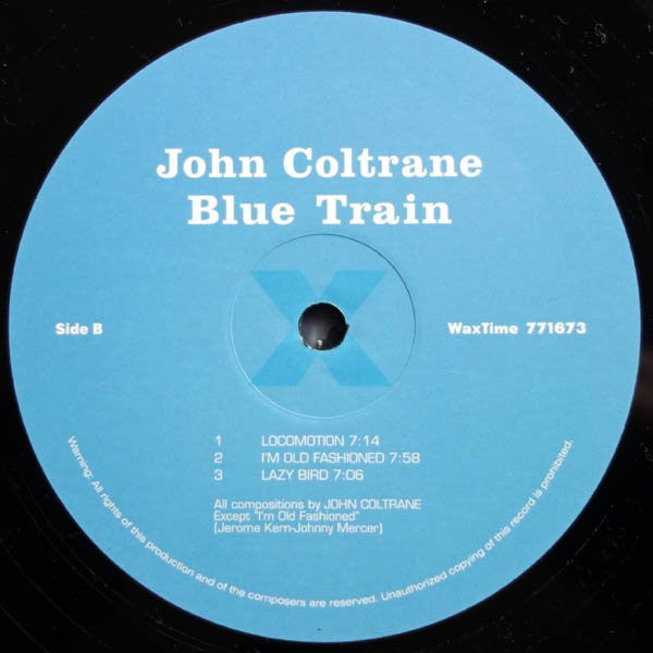 John Coltrane : Blue Train (LP, Album, Ltd, RE, RM, 180)