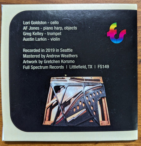 Lori Goldston, A.F. Jones, Greg Kelley, Austin Larkin (2) : Miasms (CD, Mini, EP)