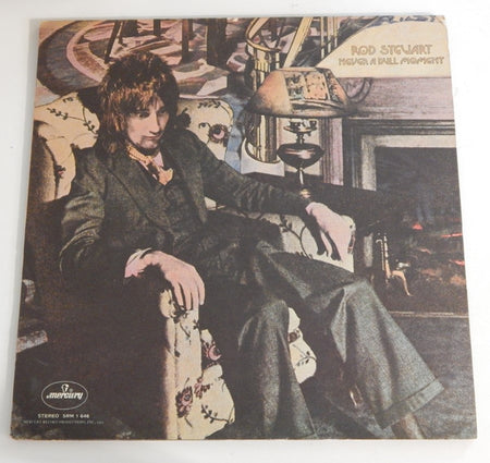 Rod Stewart : Never A Dull Moment (LP, Album, Pre)