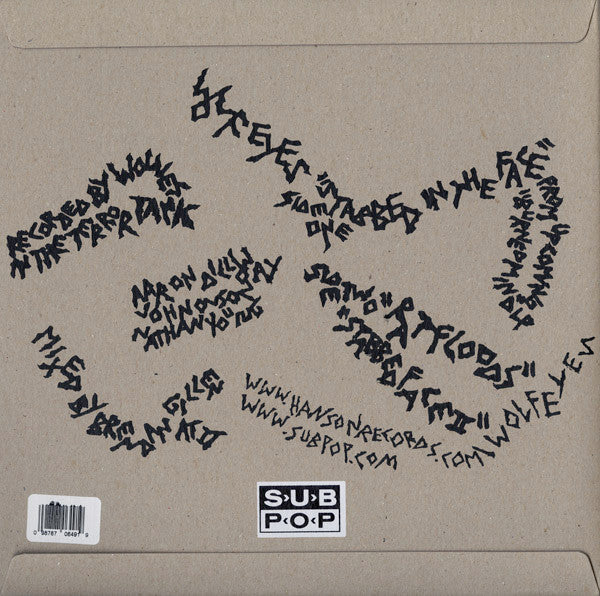 Wolf Eyes : Stabbed In The Face (12")