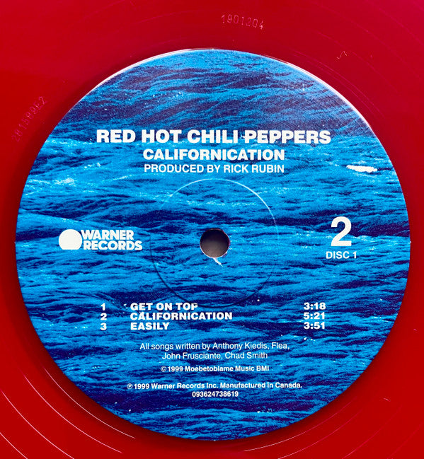Red Hot Chili Peppers : Californication (LP, Red + LP, Blu + Album, Ltd, RE, 25t)