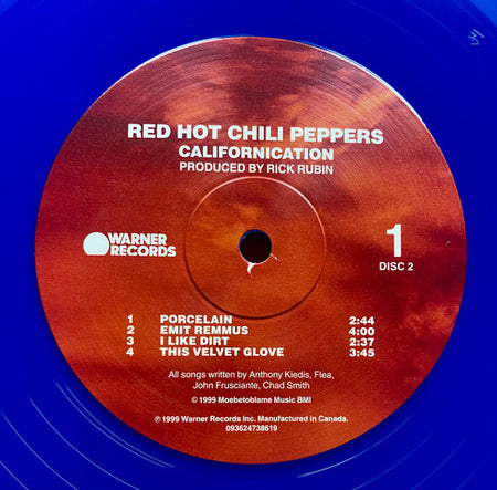 Red Hot Chili Peppers : Californication (LP, Red + LP, Blu + Album, Ltd, RE, 25t)