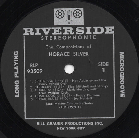 Various : The Compositions Of Horace Silver (LP, Comp, RM)
