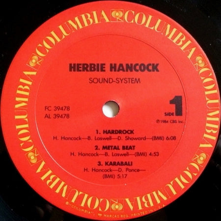 Herbie Hancock : Sound-System (LP, Album, Pit)