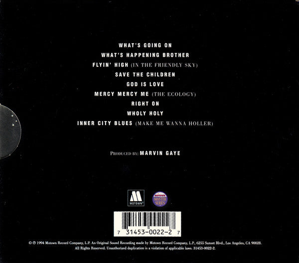 Marvin Gaye : What's Going On (CD, Album, RE, RM)