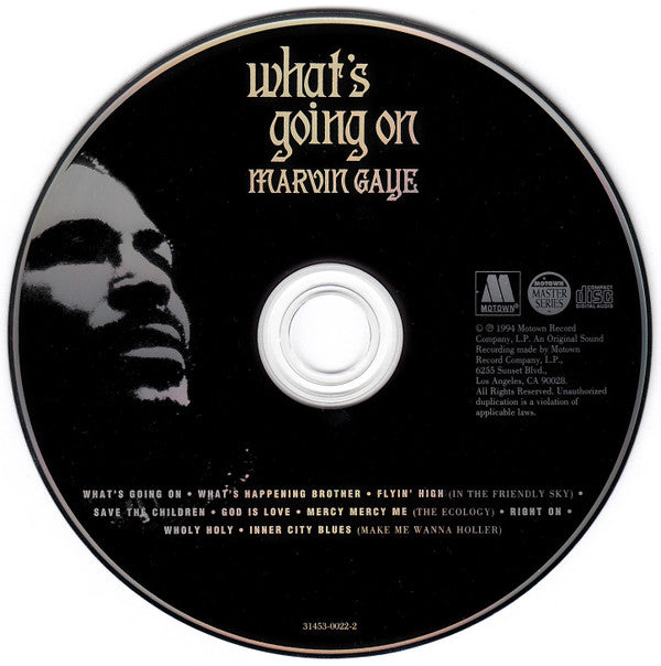 Marvin Gaye : What's Going On (CD, Album, RE, RM)