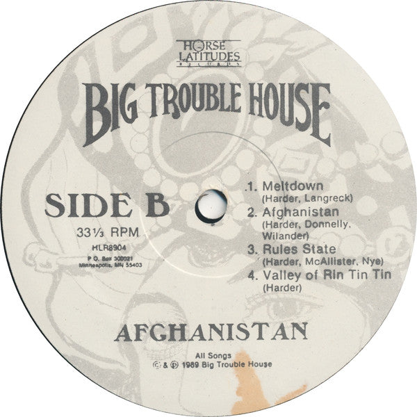 Big Trouble House : Afghanistan (LP, Album)