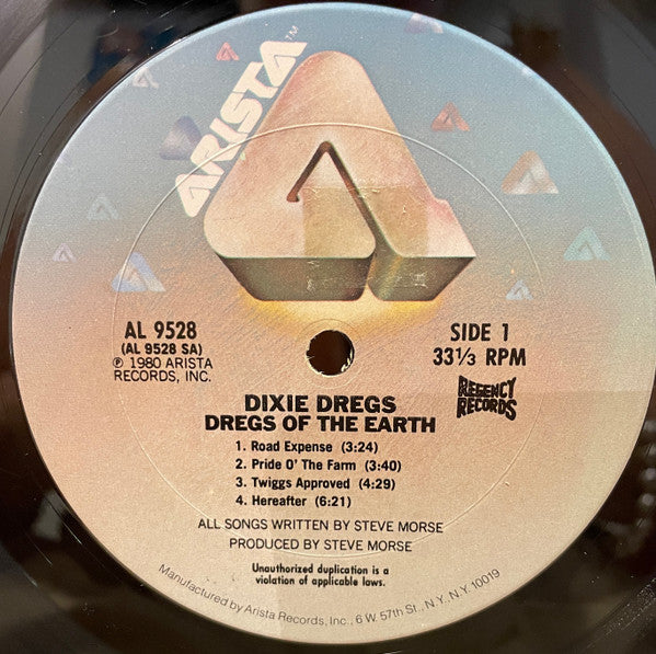 Dixie Dregs : Dregs Of The Earth (LP, Album, San)
