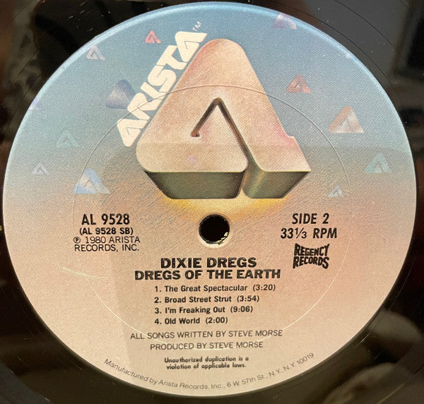 Dixie Dregs : Dregs Of The Earth (LP, Album, San)