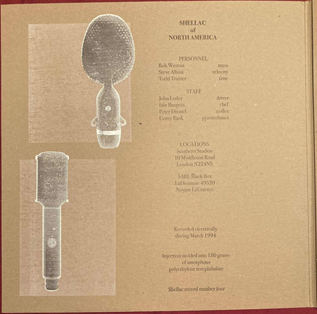 Shellac : At Action Park (LP, Album, RE, 180)