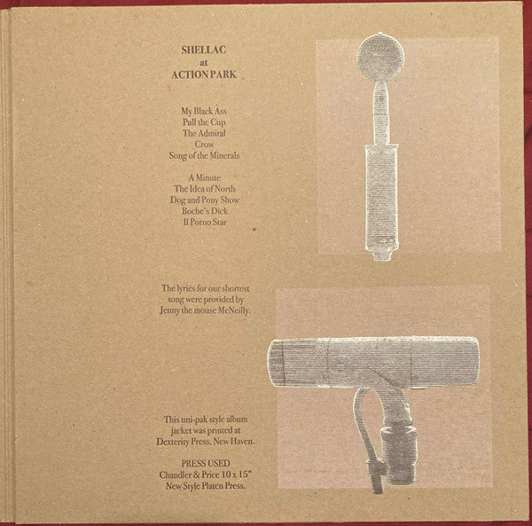 Shellac : At Action Park (LP, Album, RE, 180)