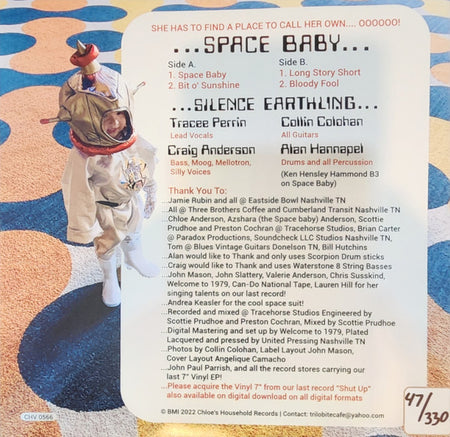 ...Silence Earthling... : ...Space Baby... (10", Num)