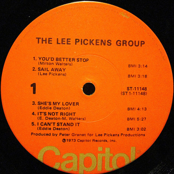The Lee Pickens Group : Lee Pickens Group (LP)