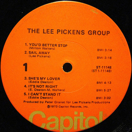 The Lee Pickens Group : Lee Pickens Group (LP)