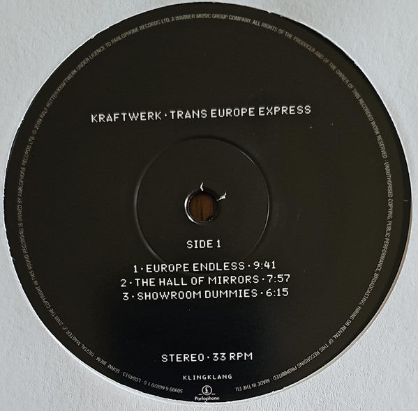 Kraftwerk : Trans Europe Express (LP, Album, RE, RM, RP, 180)