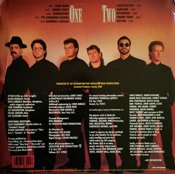 Spyro Gyra : Point Of View (LP, Album)