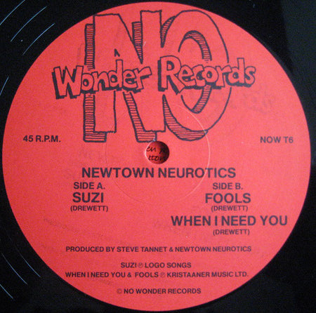 Newtown Neurotics : Suzi (12")