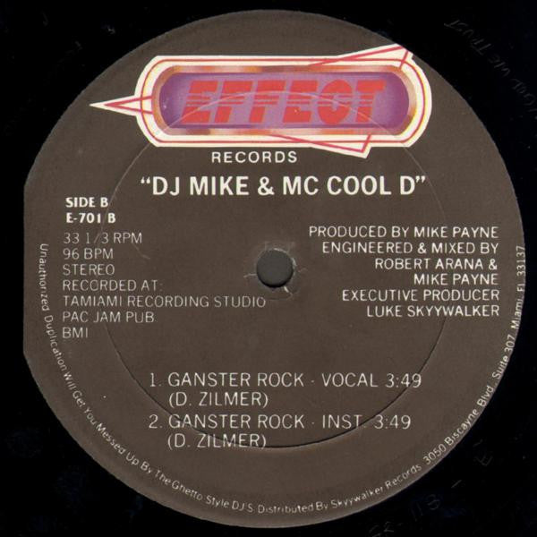 DJ Mike & MC Cool D : Do That Shit!  (12")