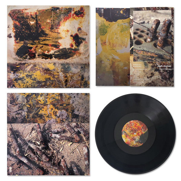 Jeph Jerman : Burn-im-rag (LP, Album)