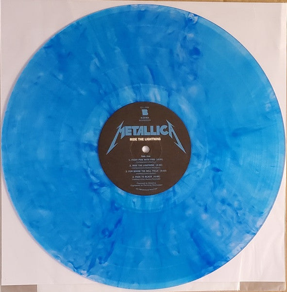 Metallica : Ride The Lightning (LP, Album, Ltd, RE, RM, RP,  Bl)
